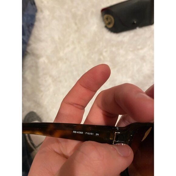 Ray Ban RB 4068 710/51 2N Brown Tortoise Gradient Sunglasses RB4068 With Case - Picture 6 of 6